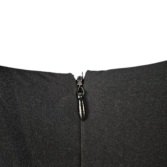 Worthington Women's Black Sheath Dress Size10 Elegant Work Career Party Cocktail - Picture 5 of 8